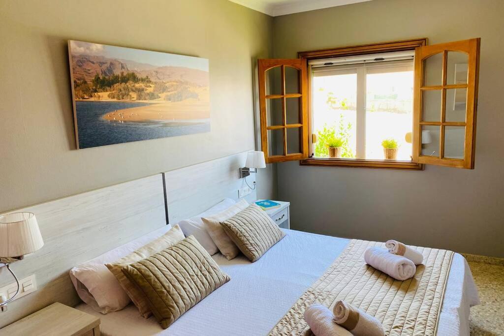 2 Apartments With Private Pool At Villa Diaz Aleman Salobre  Dış mekan fotoğraf