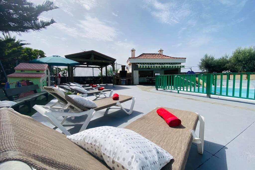 2 Apartments With Private Pool At Villa Diaz Aleman Salobre  Dış mekan fotoğraf